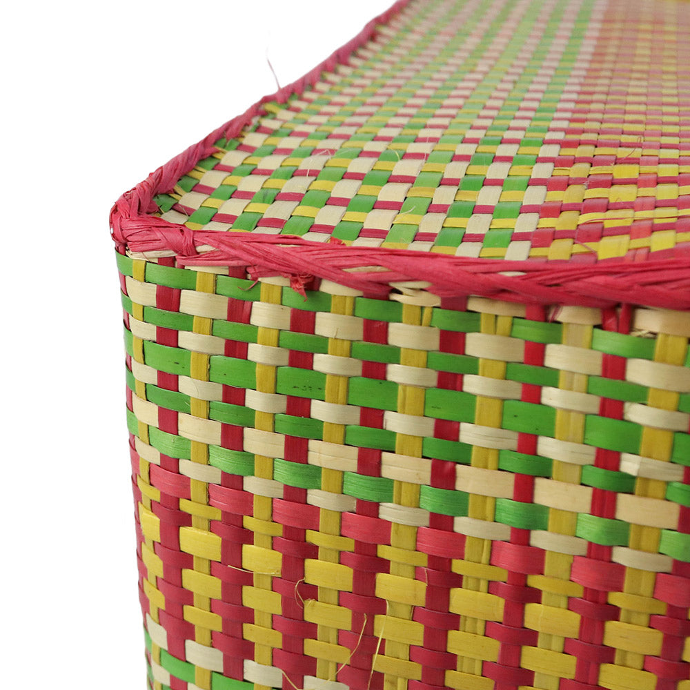 チヒ カラフル長方形箱 蓋付 M 2525