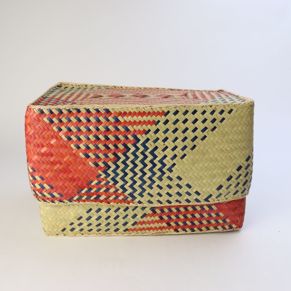 チヒ カラフル長方形箱 蓋付 M 2601