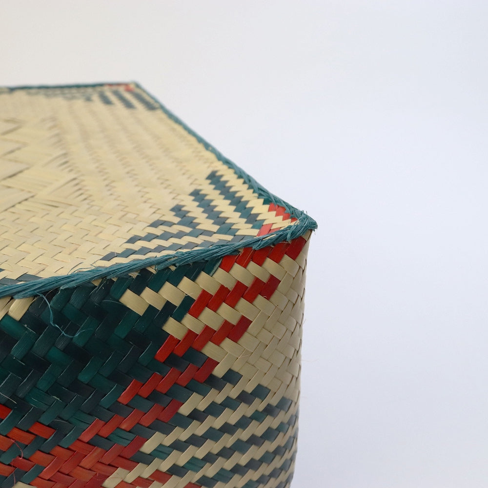 チヒ カラフル長方形箱 蓋付 M 2602