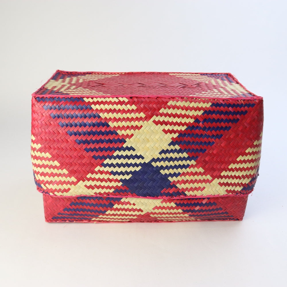 チヒ カラフル長方形箱 蓋付 M 2605