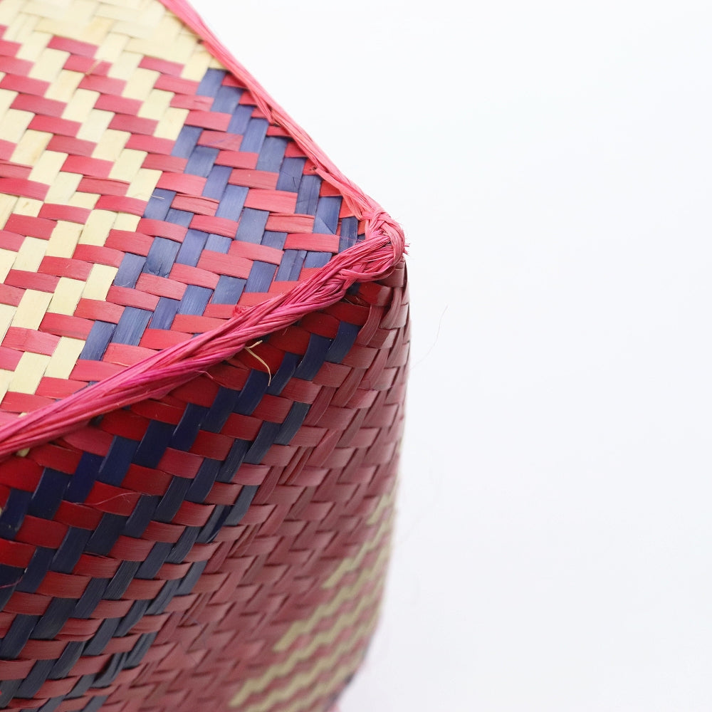 チヒ カラフル長方形箱 蓋付 M 2605