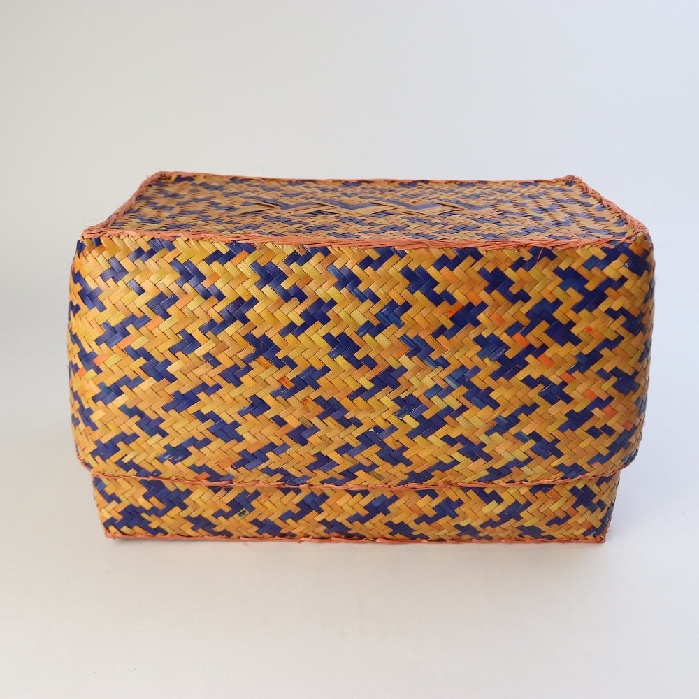 チヒ カラフル長方形箱 蓋付 M 2606