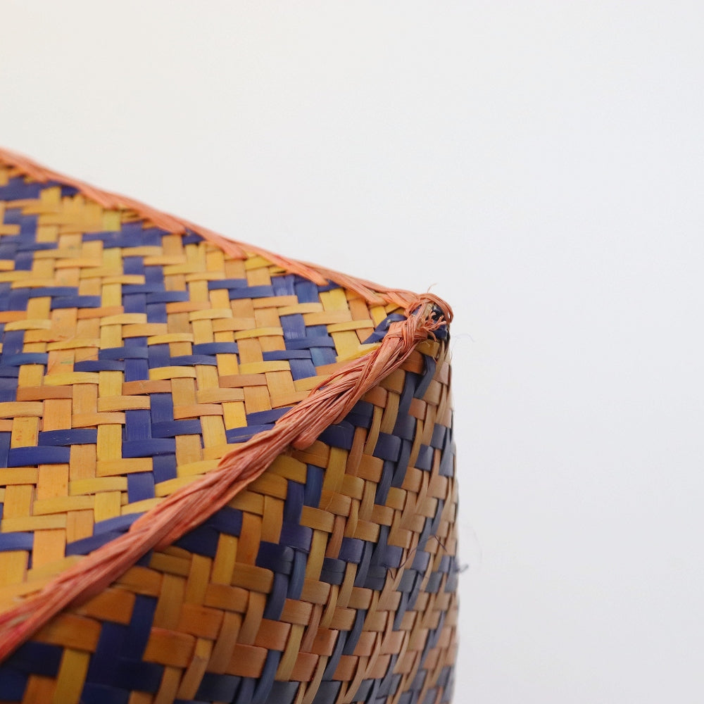 チヒ カラフル長方形箱 蓋付 M 2606