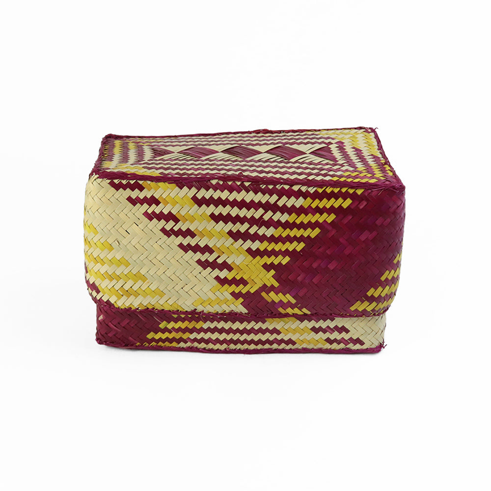 チヒ カラフル長方形箱 蓋付 S 2509