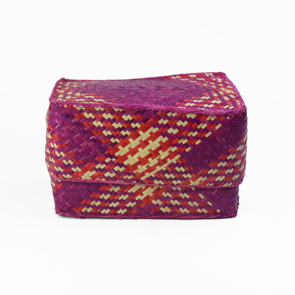 チヒ カラフル長方形箱 蓋付 S 2511