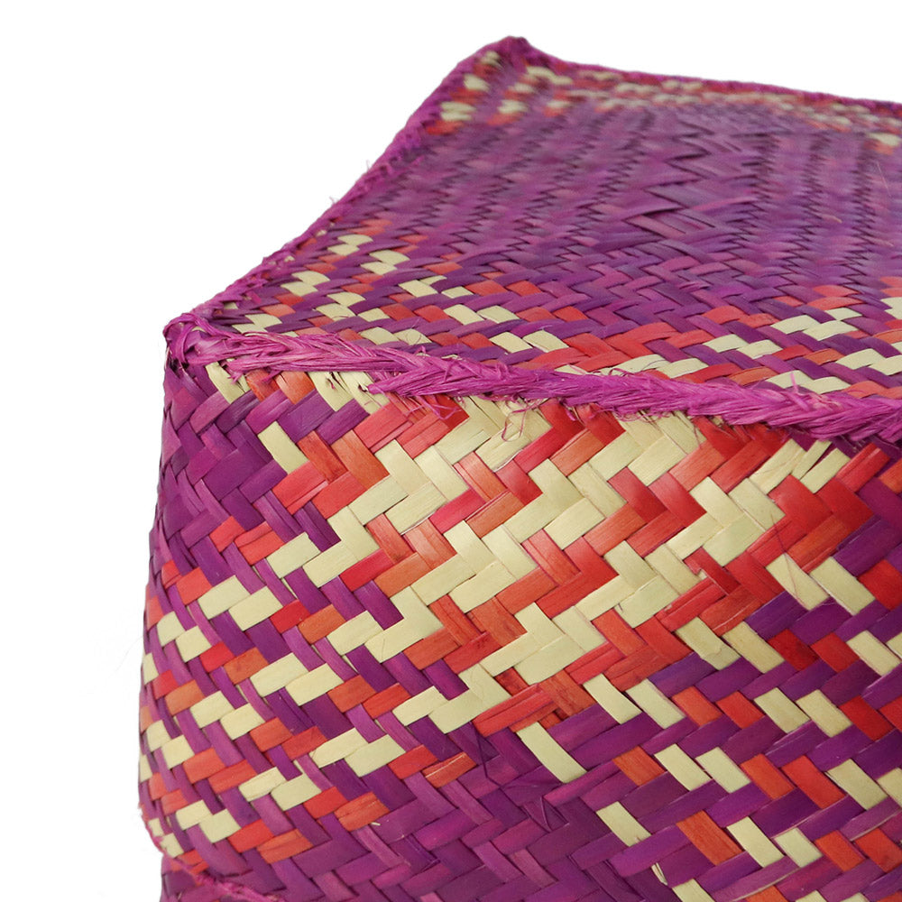 チヒ カラフル長方形箱 蓋付 S 2511