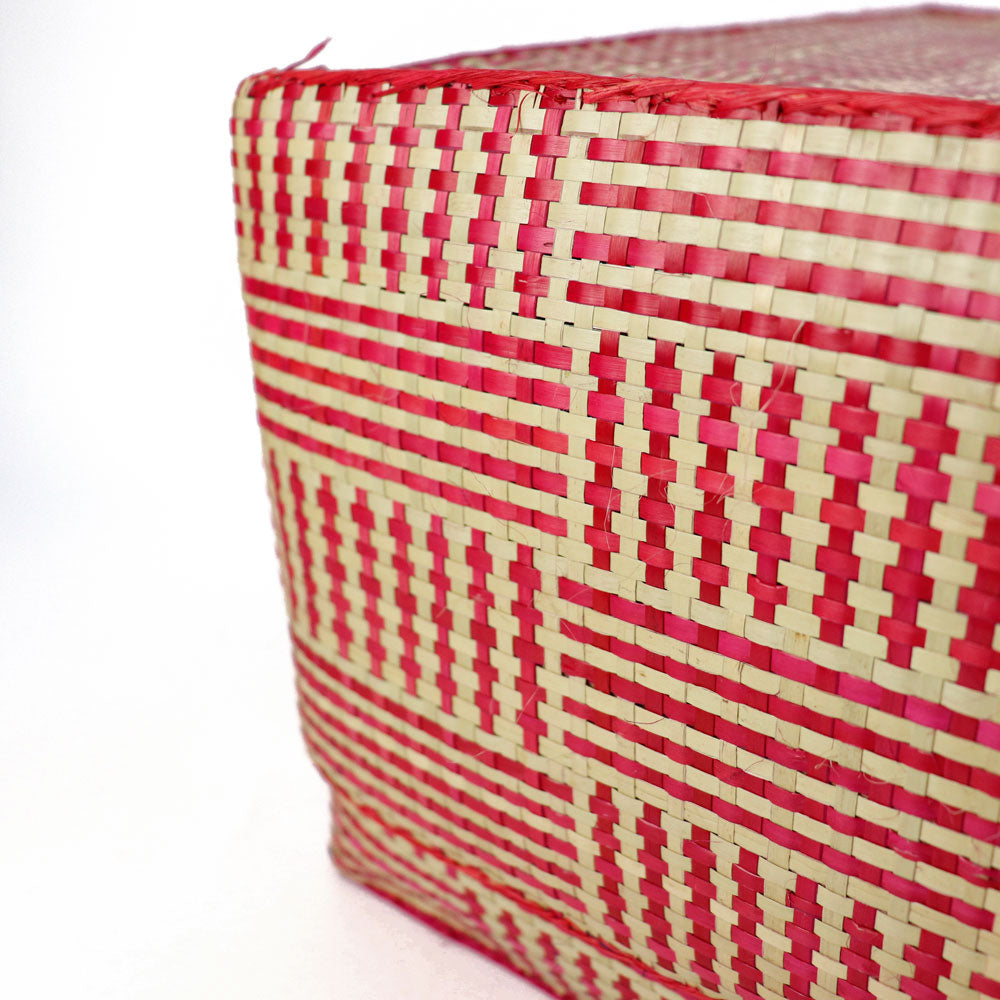 チヒ カラフル長方形箱 蓋付 特大 2602