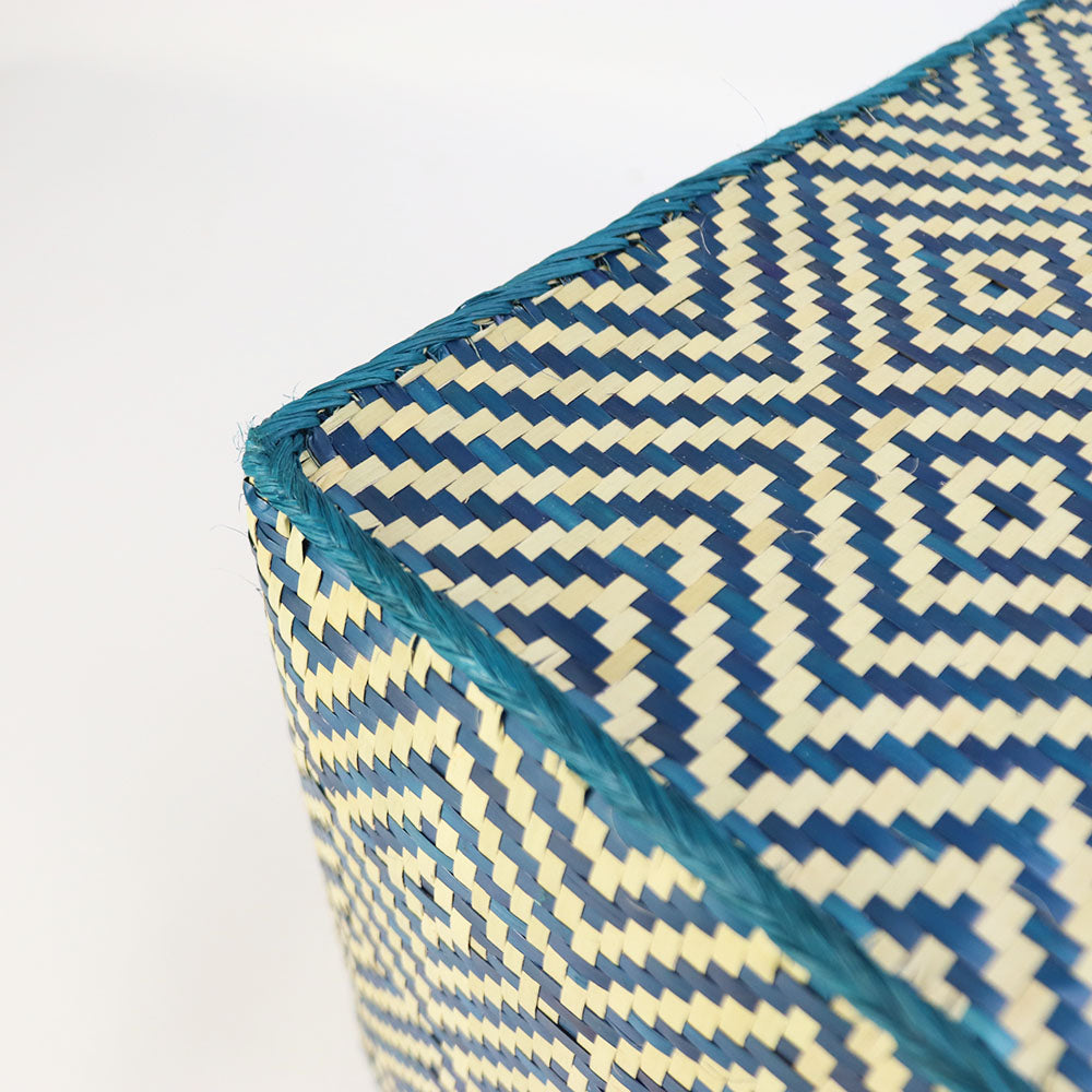 チヒ カラフル長方形箱 蓋付 特大 2613