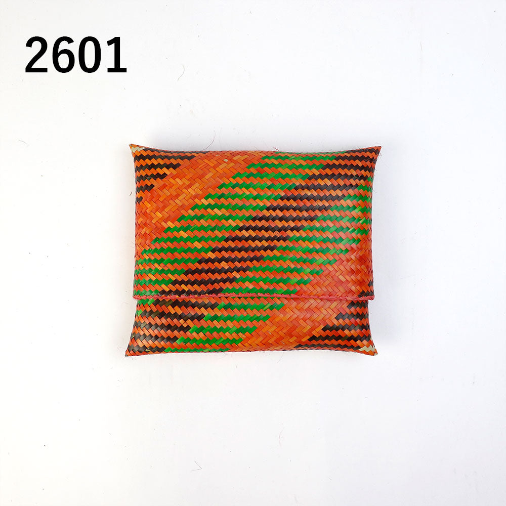 水草ズズルすっぽりポーチ 通帳サイズ 7カラー