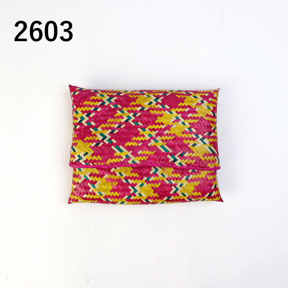 水草ズズルすっぽりポーチ 通帳サイズ 7カラー