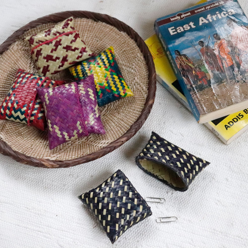 水草ズズルすっぽりポーチ 名刺サイズ 7カラー