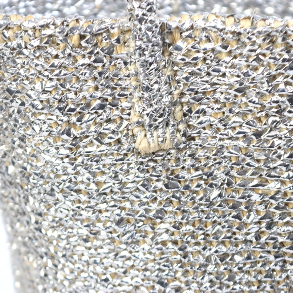 プラスチックサイザルバッグ共手10x12 プラチナ