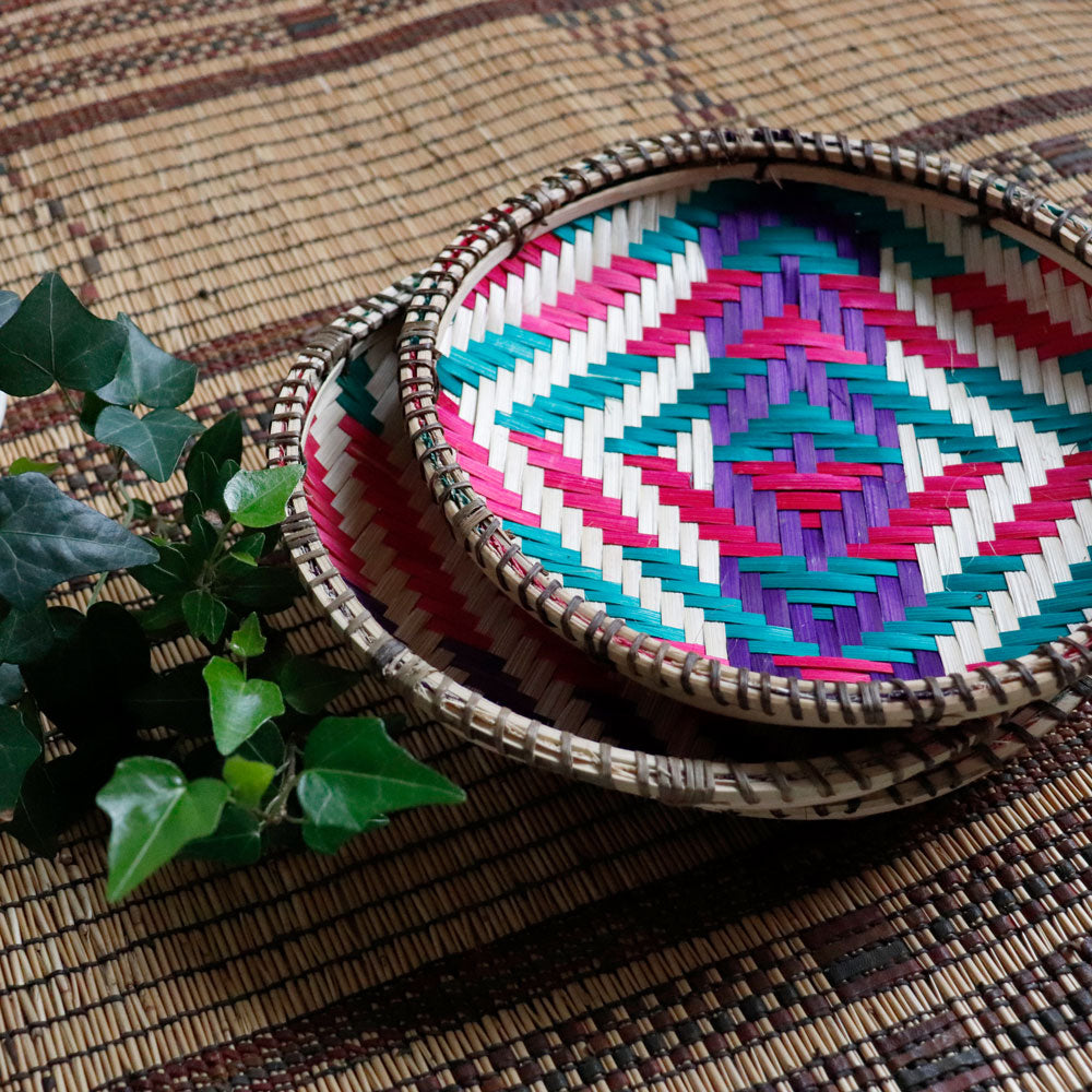 水草のざる 小 柄