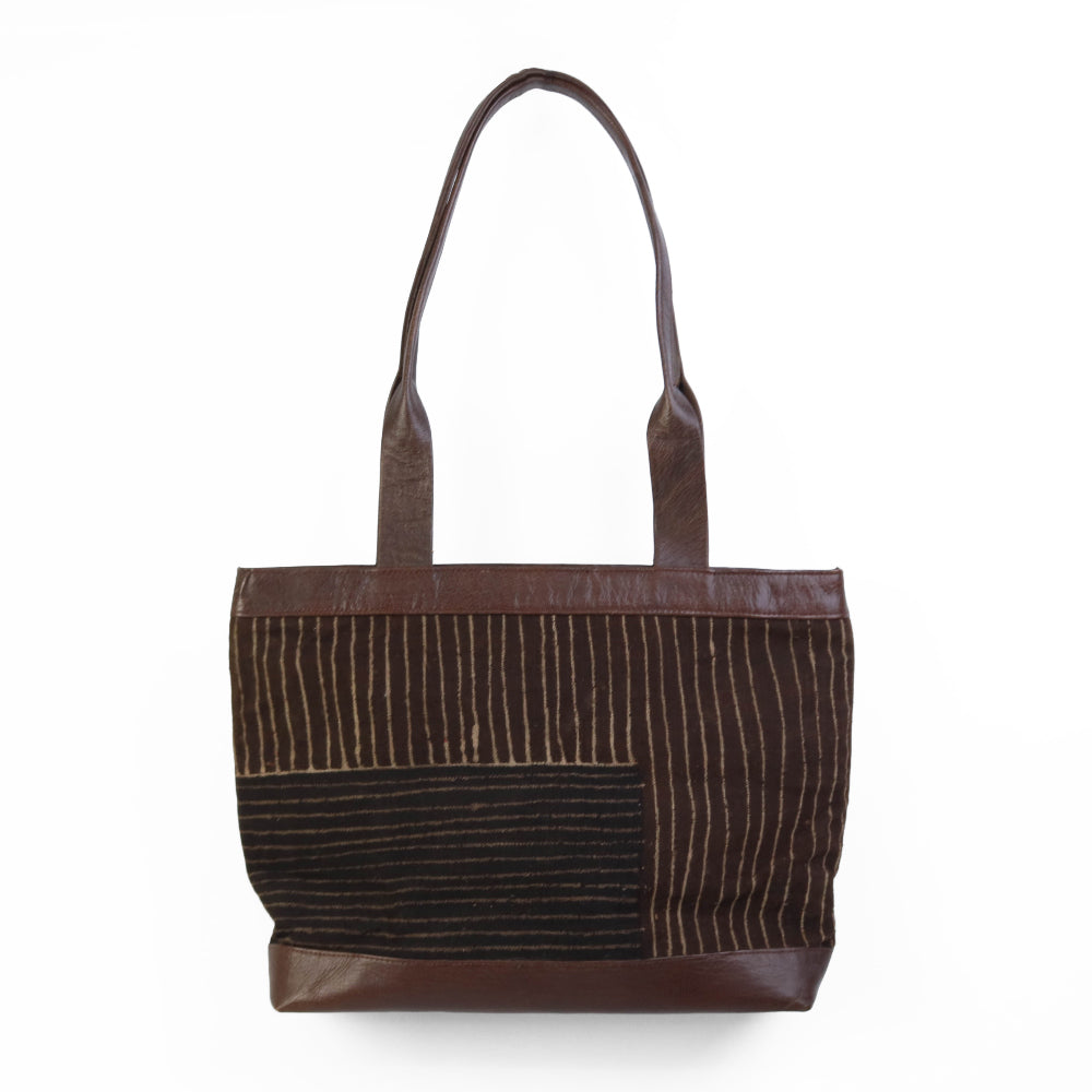 マリ泥染レザーバッグ 一点物