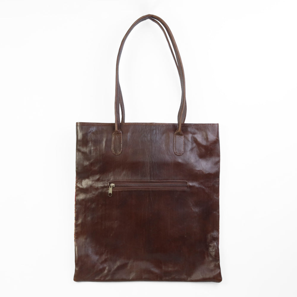 レザートートバッグZIP トアレグ 一点物