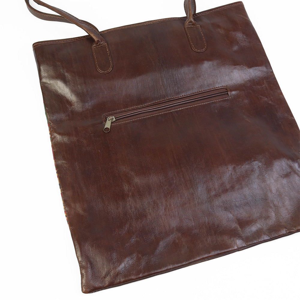 レザートートバッグZIP トアレグ 一点物