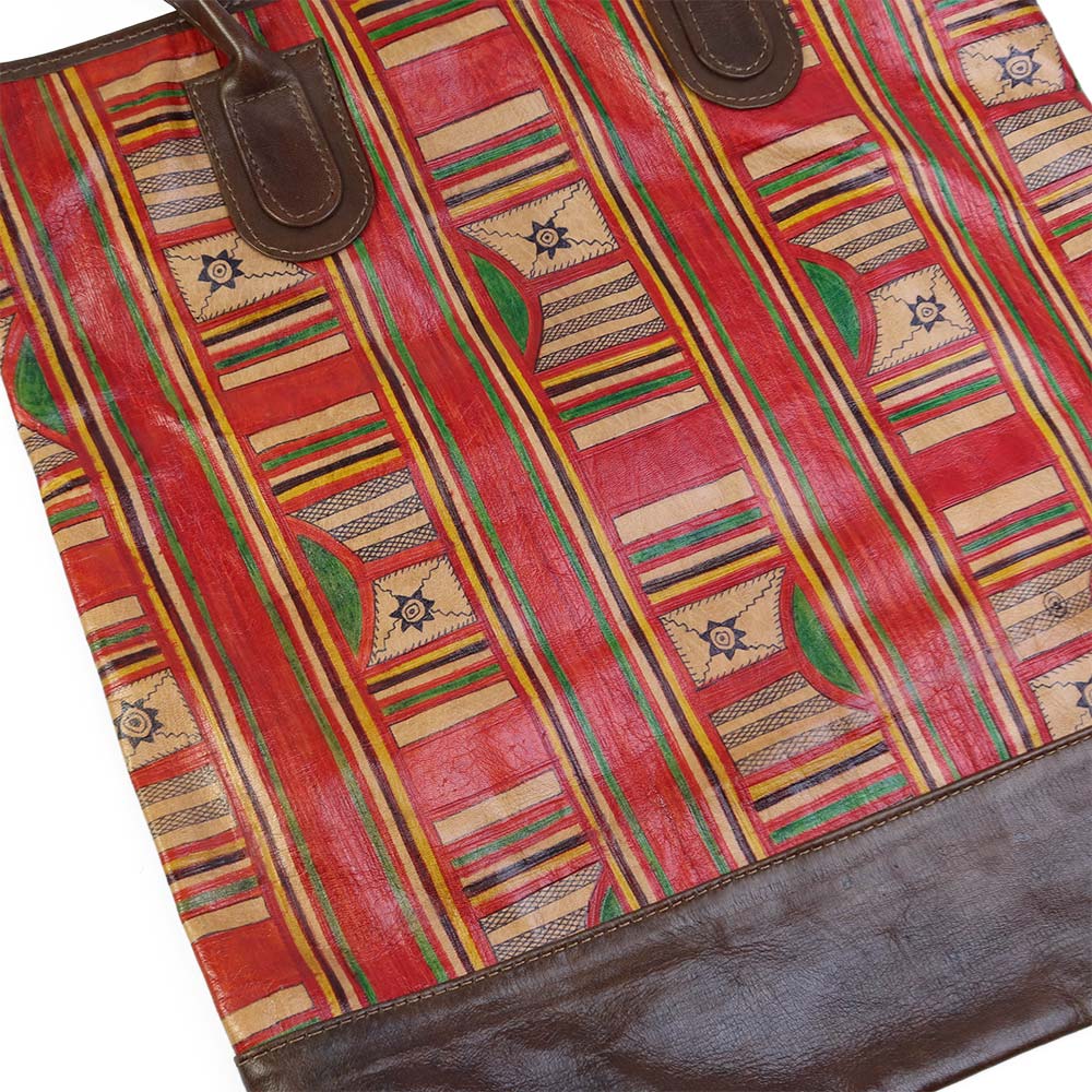 レザートートバッグZIP トアレグ 一点物