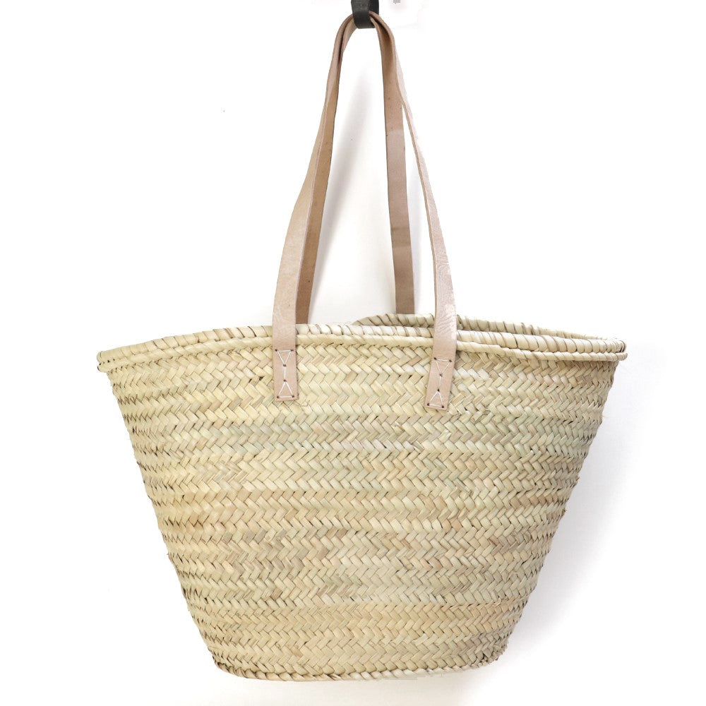 マルシェカゴ　ボックストートバッグ　ML 持ち手の長いタイプ　シルバー toca｜ARAROG SHELL BAG アラログ シェルバッグ かごバッグ