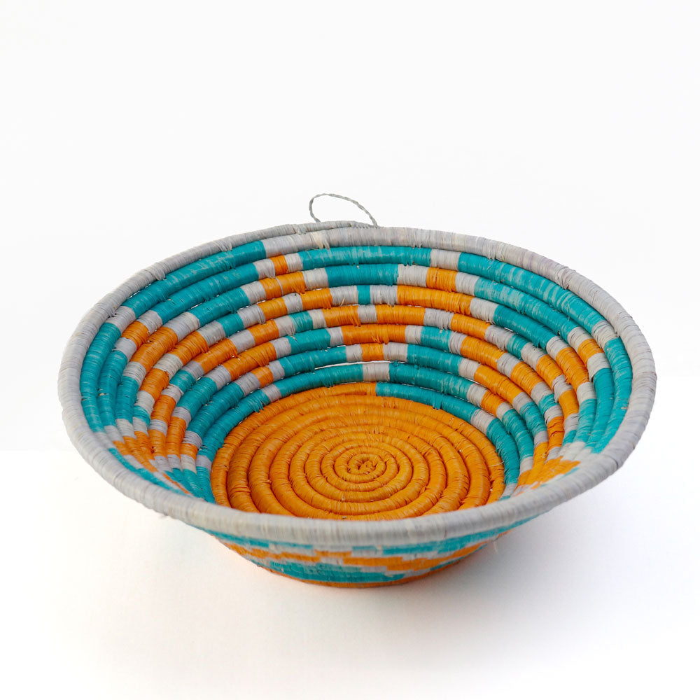 ウガンダバスケット　径25　太陽