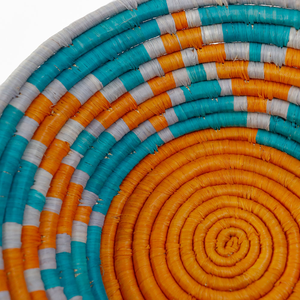 ウガンダバスケット　径25　太陽