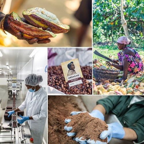 ミルクチョコレート45% ココナッツミルク&マダガスカルバニラ L【メナカオ 】