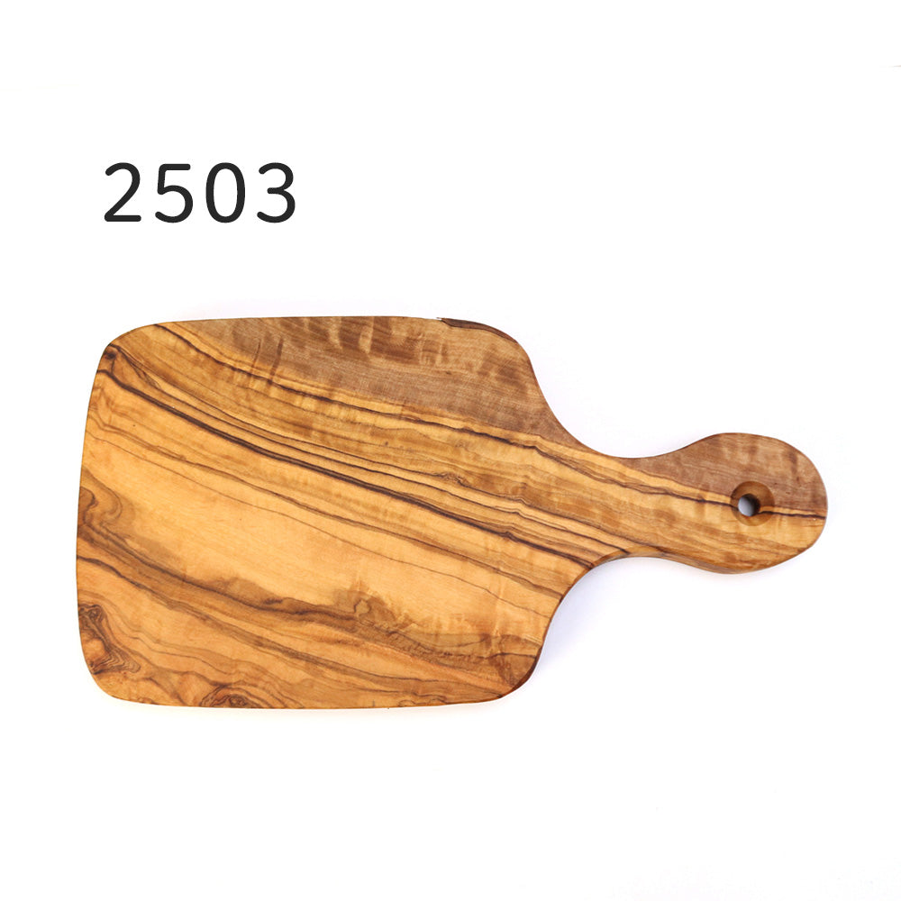 オリーブ木 まな板(カッティングボード)持ち手付 選べる3柄 | マンゴロベ
