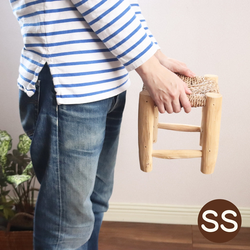 オレンジツリードーム木スツール 3サイズ