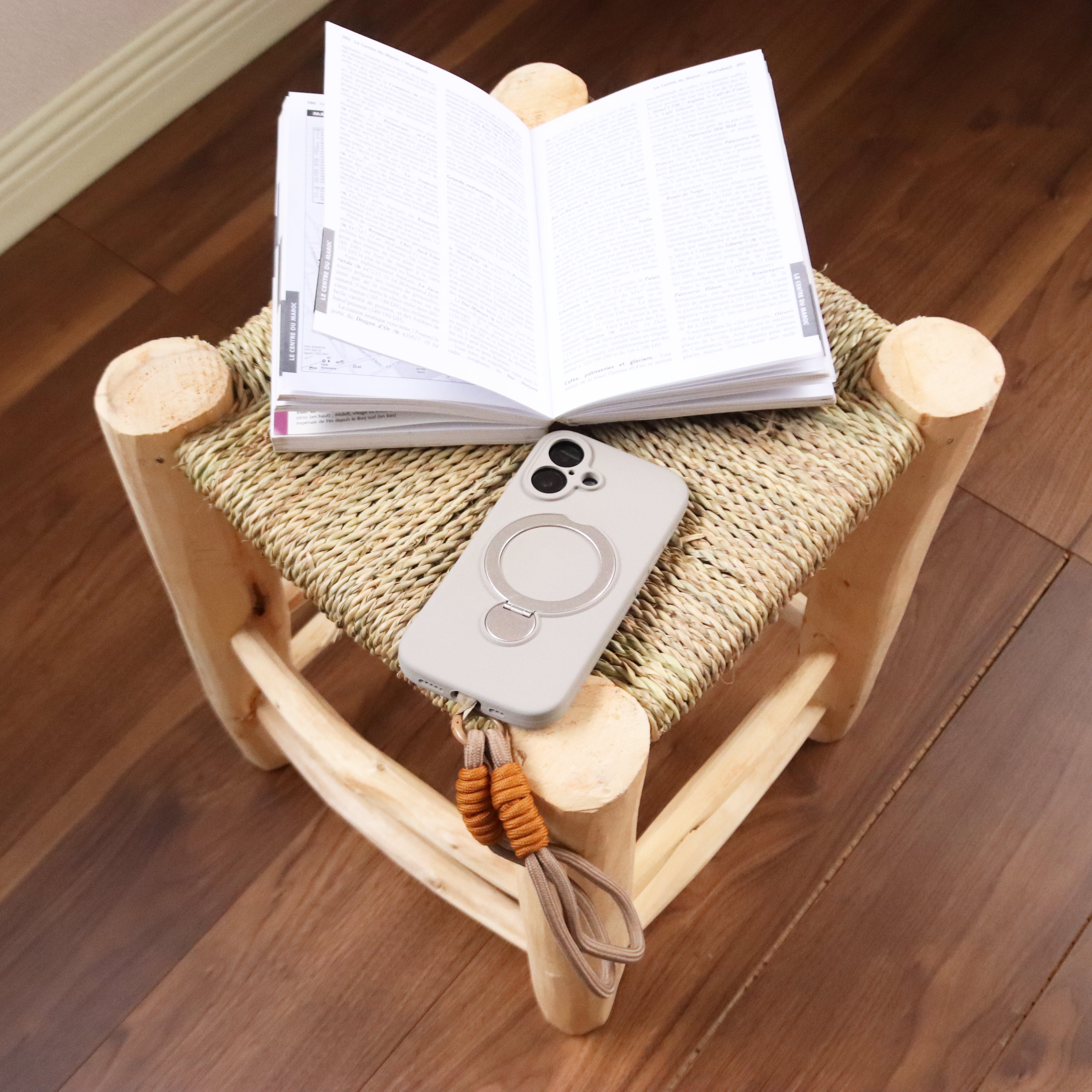 オレンジツリードーム木スツール 3サイズ