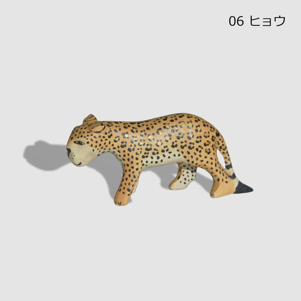 メル動物 サファリ 木彫り 動物 オブジェ ゾウ ライオン シマウマ キリン ヒョウ チーター カバ サイ バッファロー ケニア アフリカ雑貨 インテリア ギフト