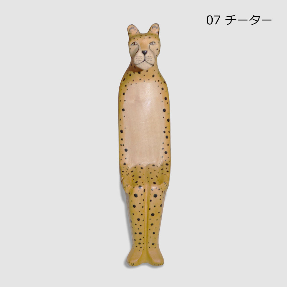 木の動物オブジェ メル動物 おすわり【ぶらり途中下車の旅放映商品】