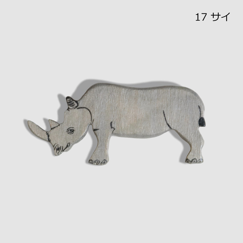 メル動物 マグネット 木製 動物 ゾウ ライオン シマウマ キリン ヒョウ チーター カバ サイ ガゼル ケニア アフリカ雑貨 手作り サファリ 冷蔵庫 ギフト プレゼント