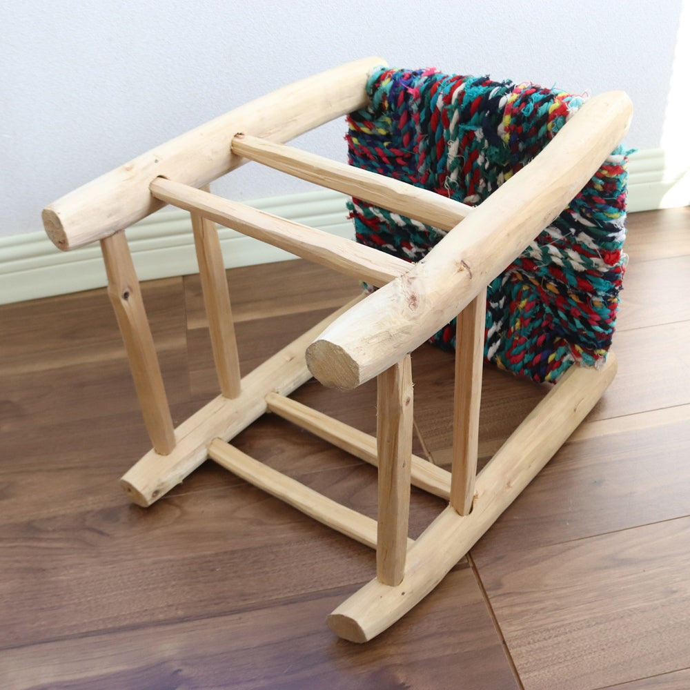 ドーム木椅子 中 クロスデザイン 08