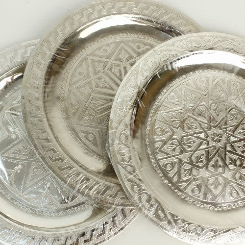 シルバープレート　径40cm