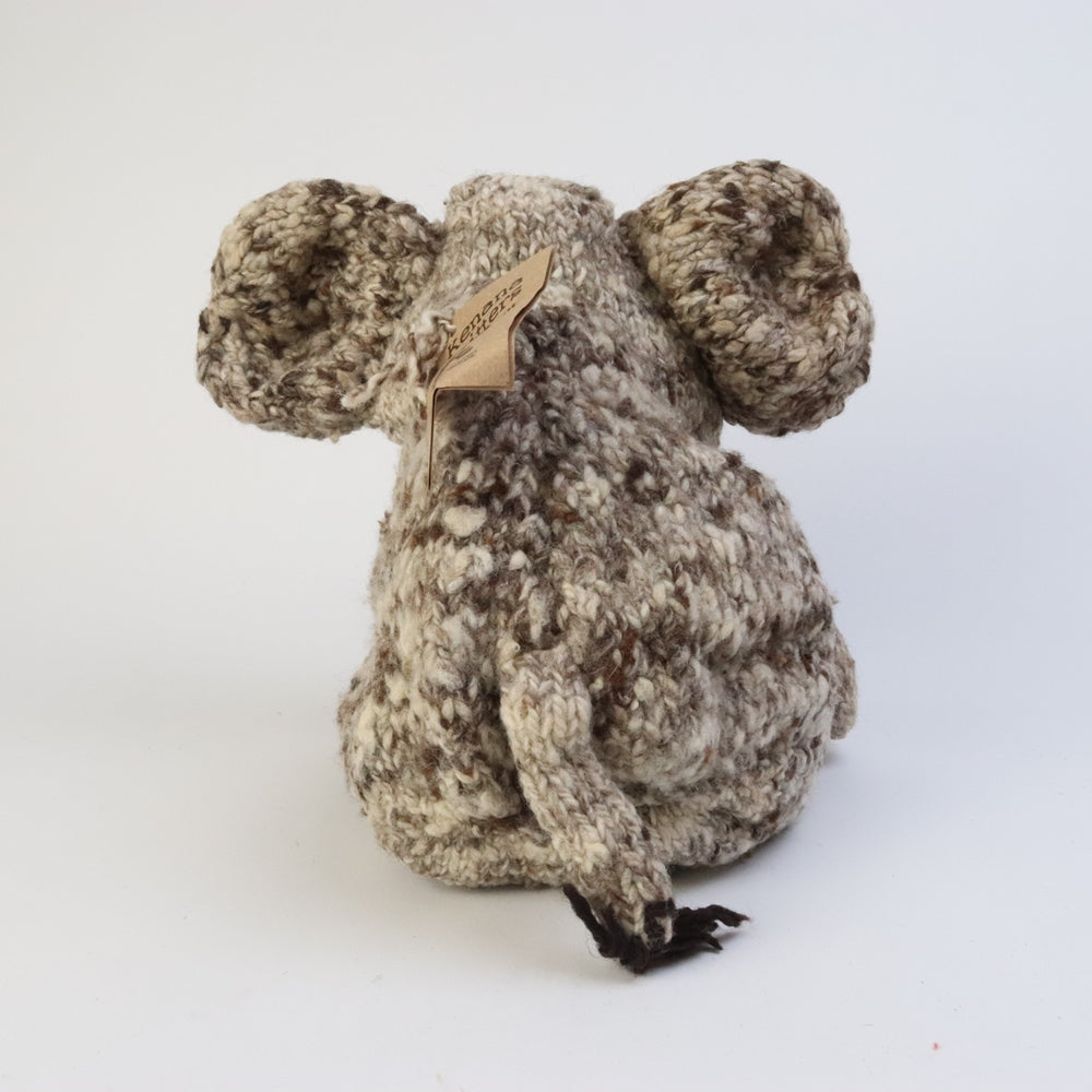 ケナナKENANAKNITTERSウールおすわり動物中ゾウ