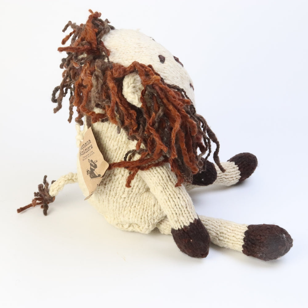 ケナナKENANAKNITTERSウールおすわり動物中ライオン