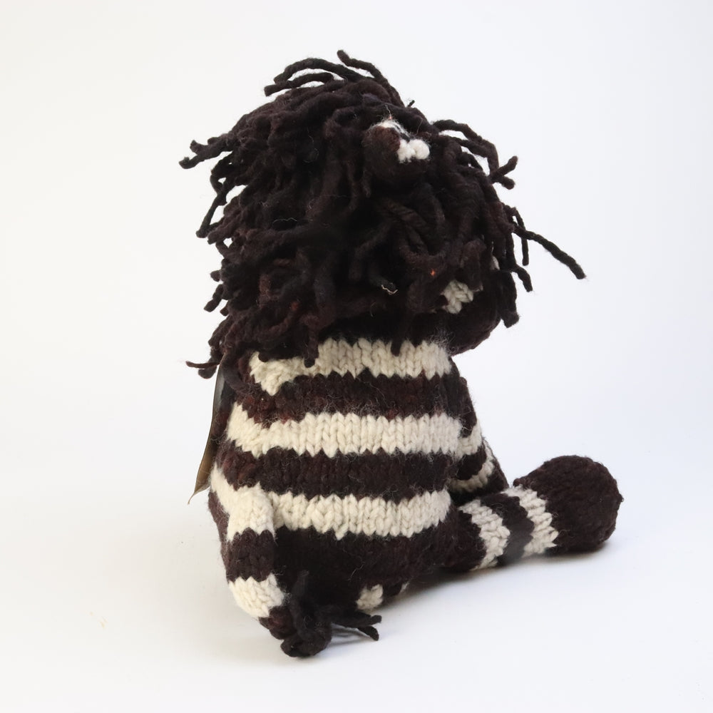 ケナナニッターズ ウールおすわり動物 小 シマウマ