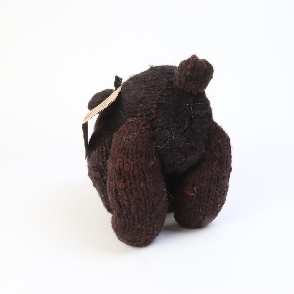 ケナナKENANA KNITTERS ウール動物 小 クマ 黒