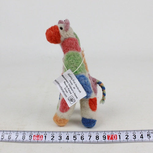 マトマイニ フェルト動物 S マルチカラー キリン