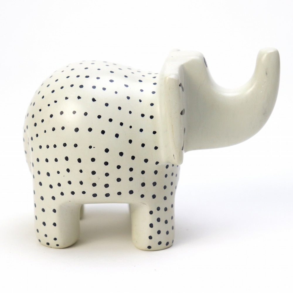 ソープストーン ナチュラル動物 ジャンボ ゾウ