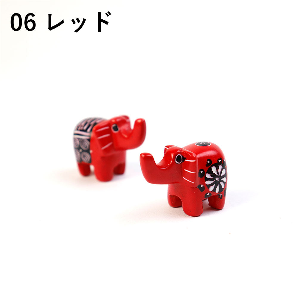 ソープストーン ミニチュアゾウ アソートカラー