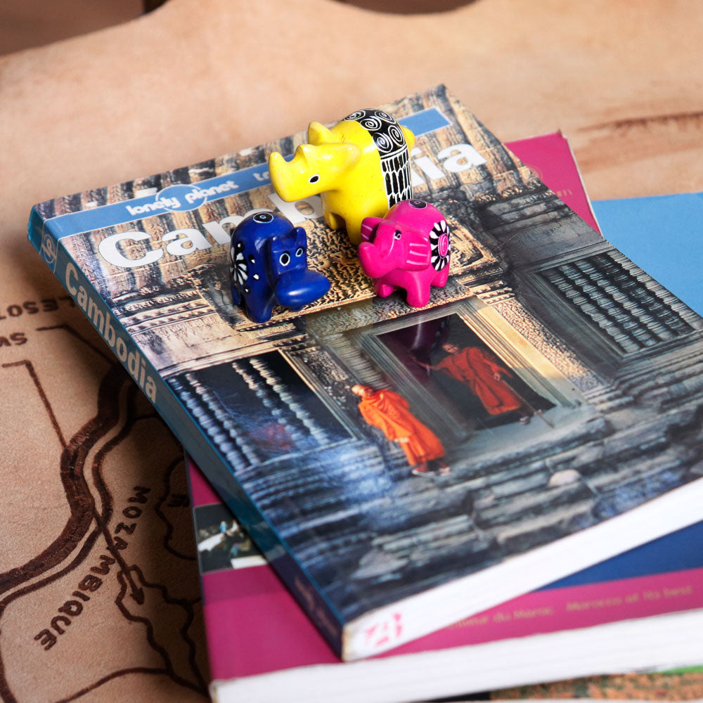 ソープストーン ミニチュアカバ アソートカラー