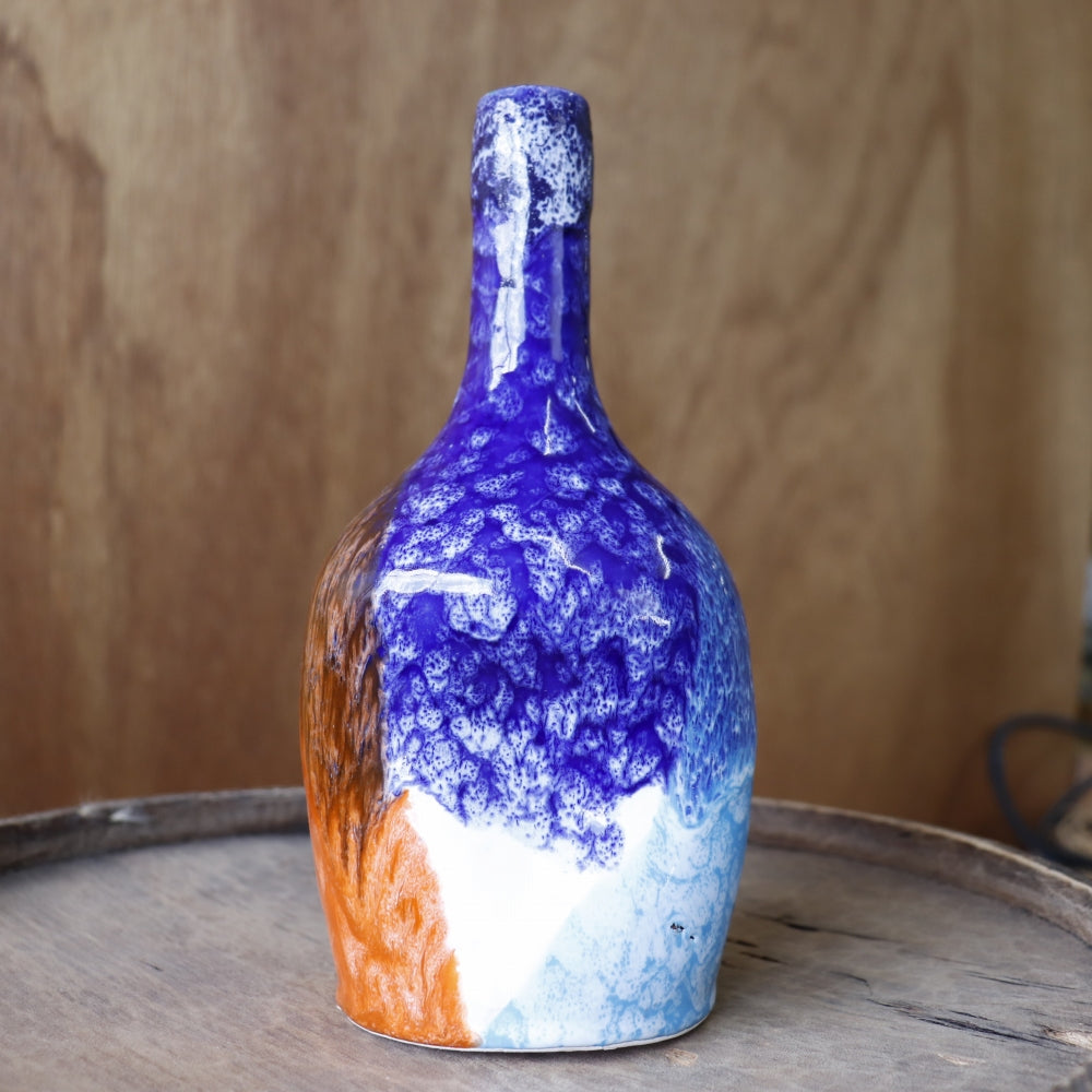 多色陶器花瓶 約30cm 多色陶器花瓶 約30cm 412522-img.jpg