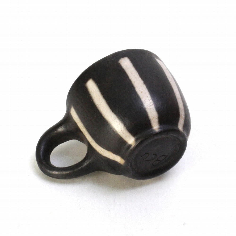 ムコノビエンタロ陶器 エスプレッソ 16 ストライプ