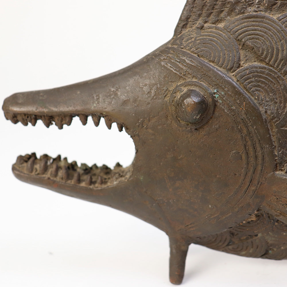 rip caswell ブロンズ　置物　オブジェ　MADE IN USA 魚 rip caswell ブロンズ 置物 オブジェ MADE IN USA 魚 - メルカリ
