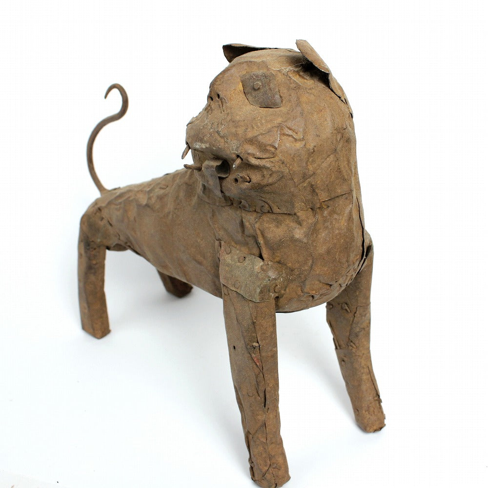 ベニン鉄動物 猫 01 一点物