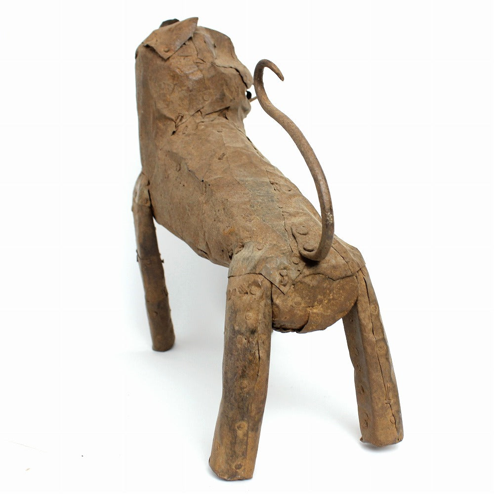 ベニン鉄動物 猫 01 一点物