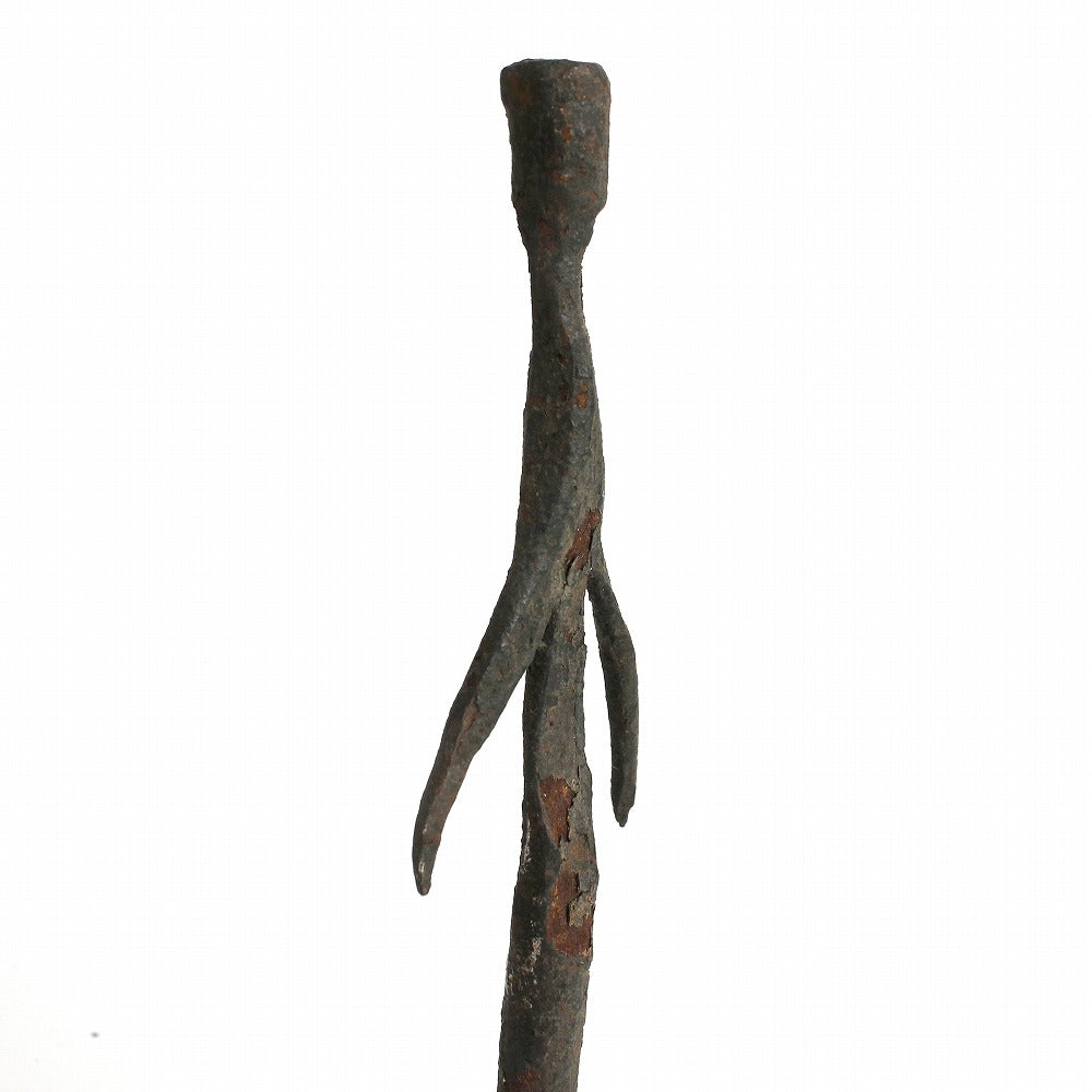 ランバ鉄小像 支え付  01一点物