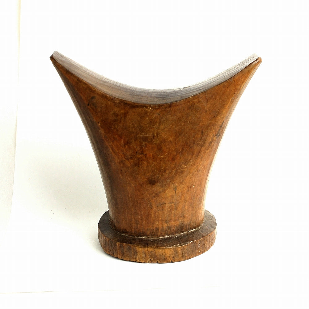 グラゲ木枕 ヘッドレスト エチオピア古器 03 一点物【実店舗在庫品】