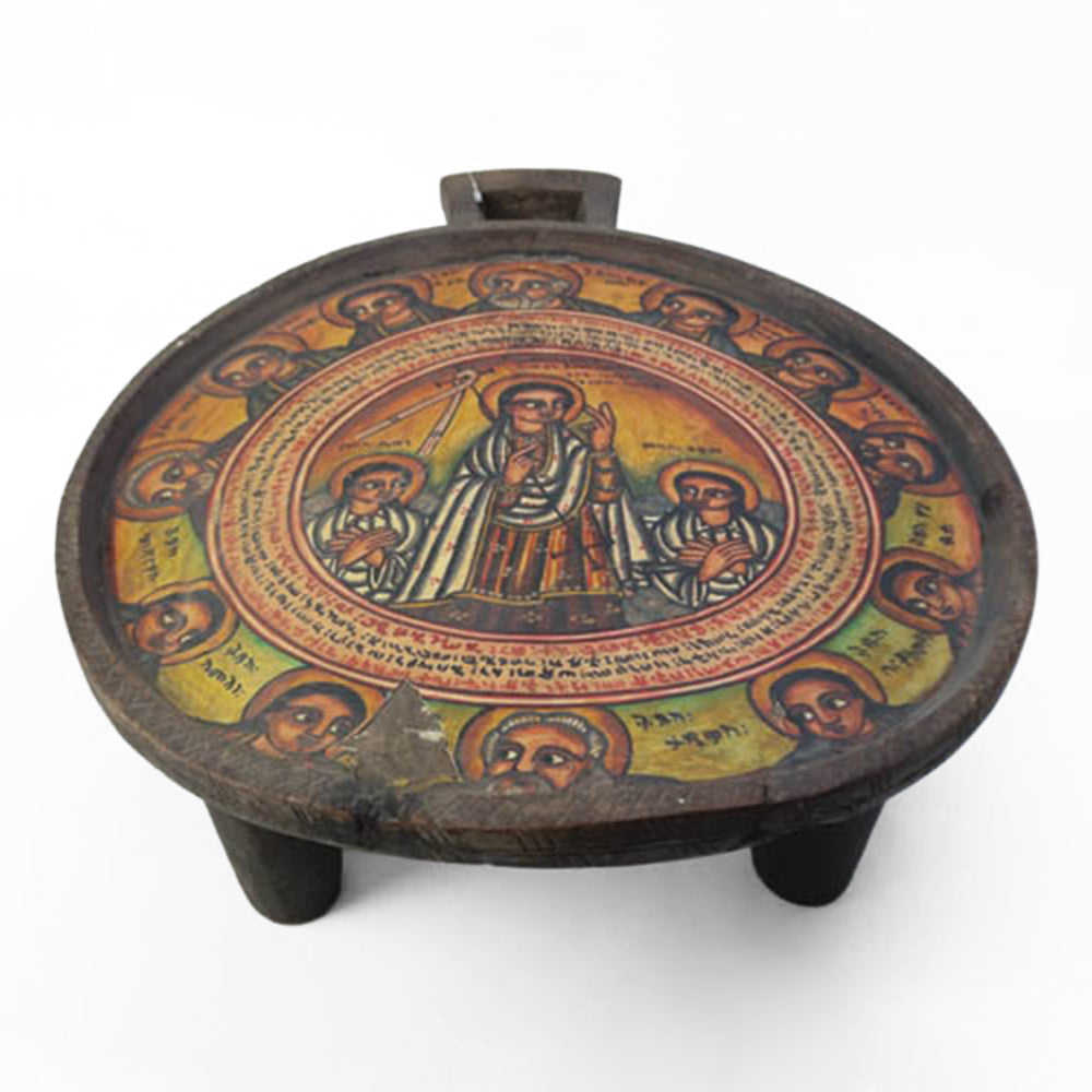 エチオピアンコーヒーテーブル 宗教画