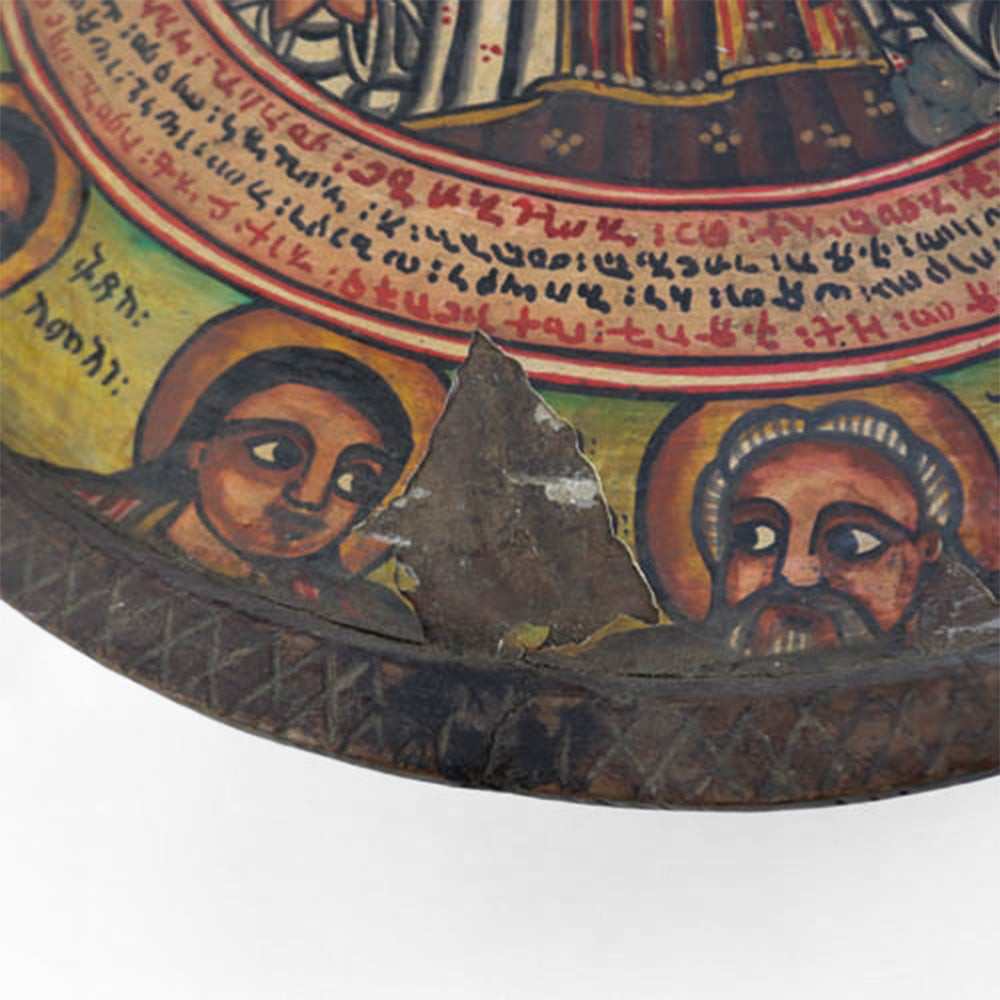 エチオピアンコーヒーテーブル 宗教画